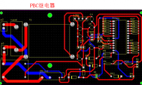 PCB继电器的工作原理图